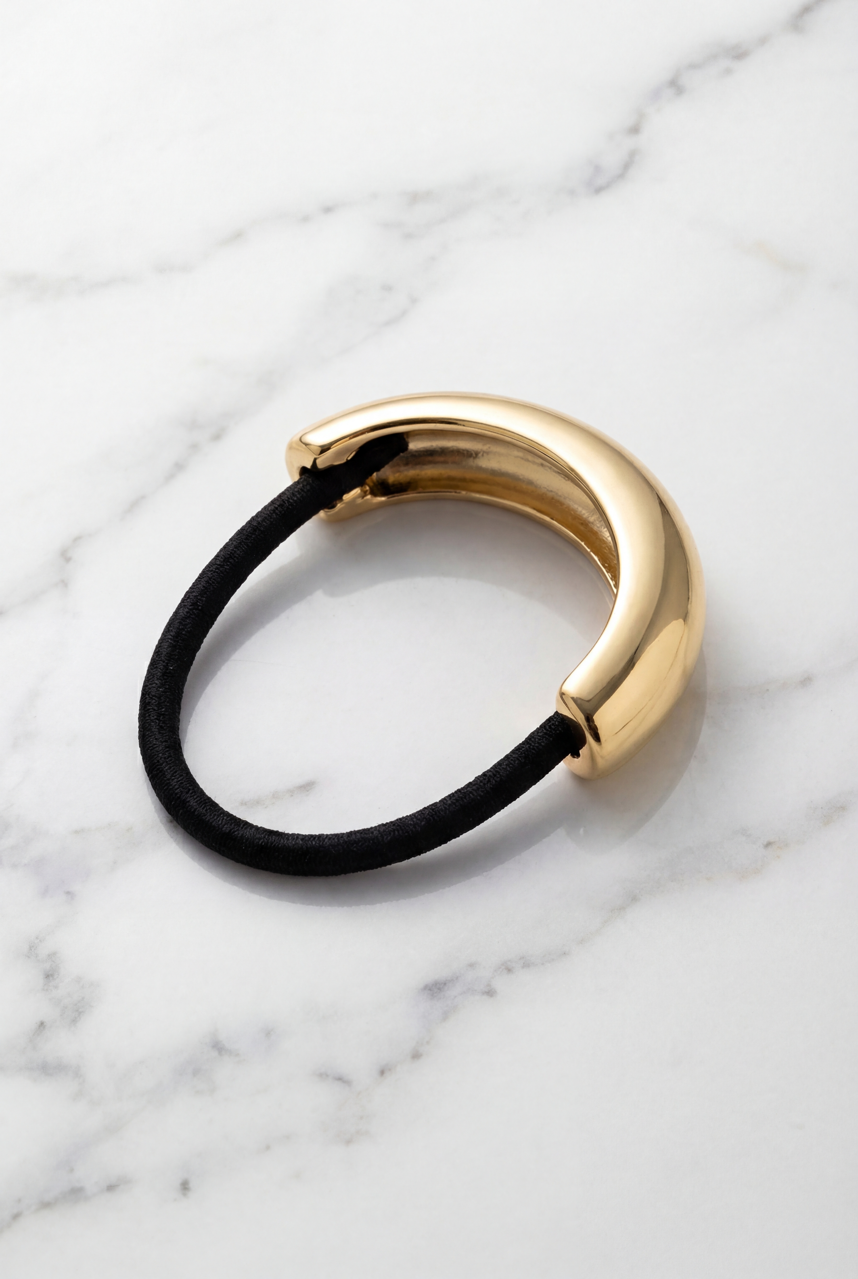Gold Ponytail Cuffs