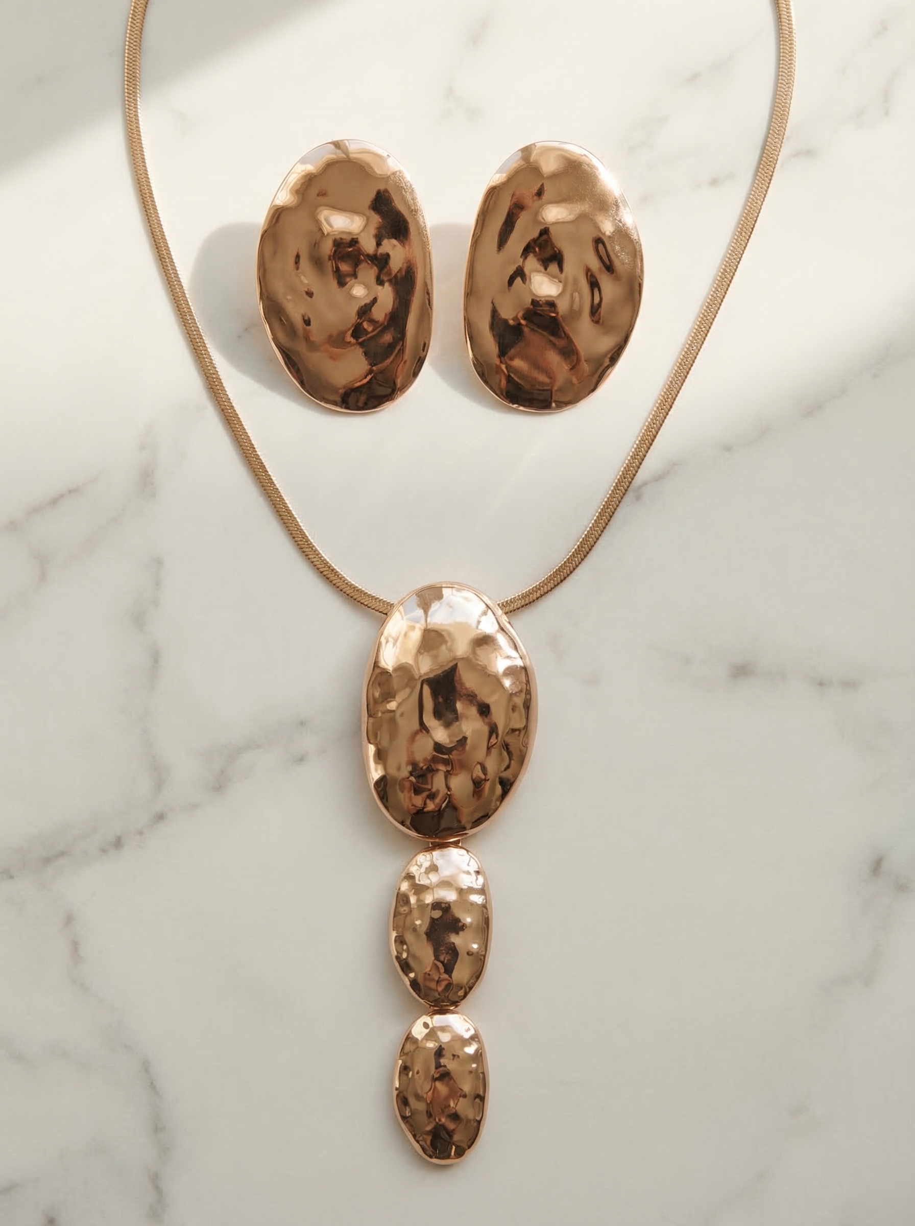 Golden Necklace Set