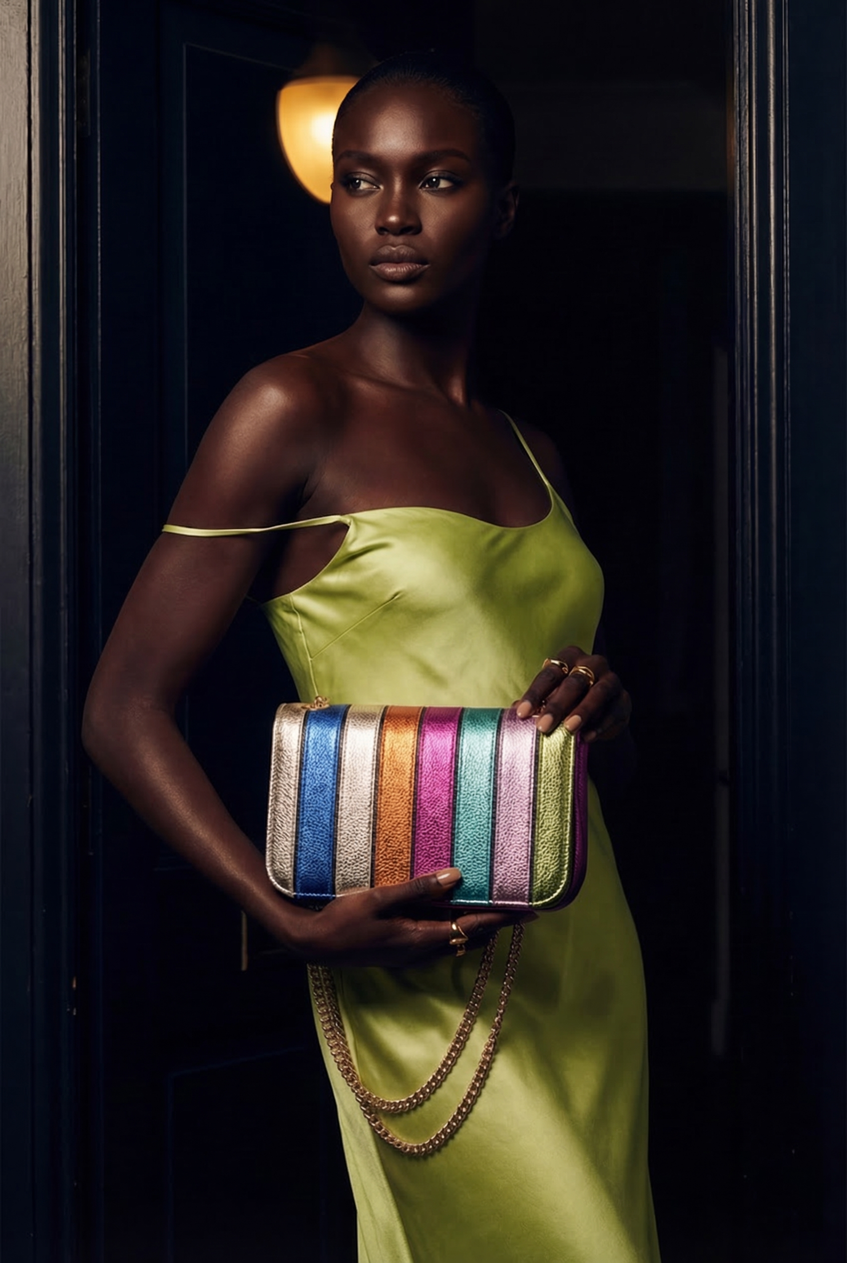 Rainbow Chain Bag